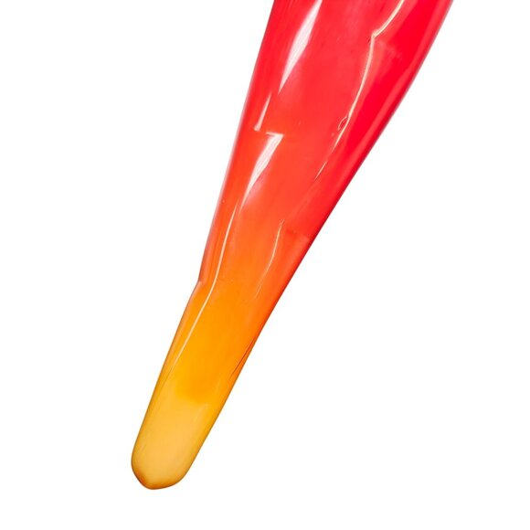 Murano Style Hand-Blown Glass Pepper Figurine - Picture 4 of 7